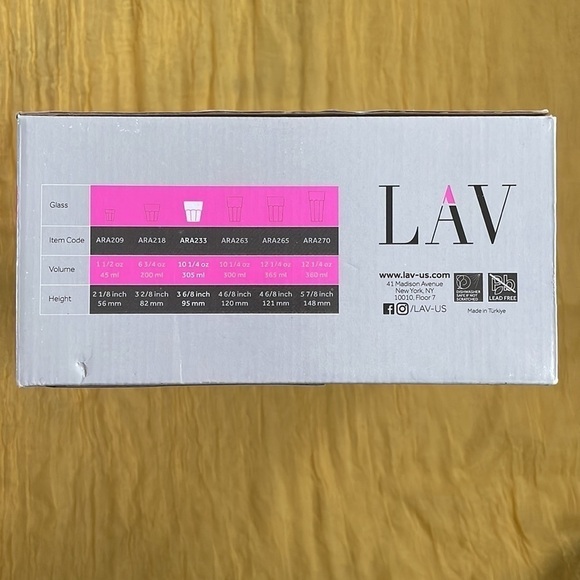 Brand New Colorful Drinking Glasses Set of 6 10.25 Oz Glass Cups Dishwasher Safe - Picture 6 of 16